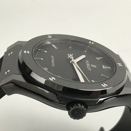  HUBLOT ウブロ 腕時計 クラシック・フュージョン ブラックマジック デイト 箱・取説付 511.CM.1171.RX