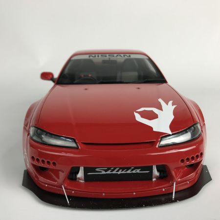   OttO mobile 1/18 ロケットバニー 日産 シルビア S15 2014 OTM1115 レッド ジャンク品