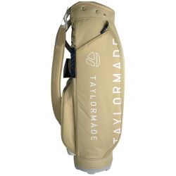■■ TaylorMade テーラーメイド グラフィック-T ライト キャディーバッグ UN770 ベージュ Sランク