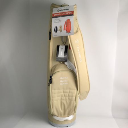  TaylorMade テーラーメイド グラフィック-T ライト キャディーバッグ UN770 ベージュ