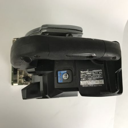  MAKITA マキタ コードレスマルノコ 充電式丸のこ 125mm 40v 本体のみ HS005G ブラック