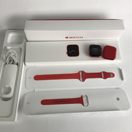  Apple series6 GPS+Cellularモデル アップルウォッチ2020年製 REDスポーツバンド A2376
