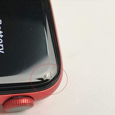  Apple series6 GPS+Cellularモデル アップルウォッチ2020年製 REDスポーツバンド A2376