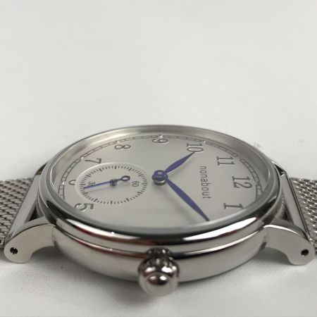  NONABOUT(ノンアバウト) 腕時計 クォーツ ステンレススチール NA102-WH1A シルバー