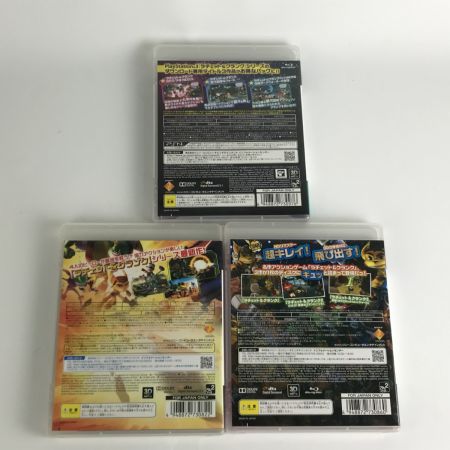   ラチェット 銀河★最強トライスターパック/オールフォーワン/1＋2＋３ゴージャスパック PS3 3本まとめ