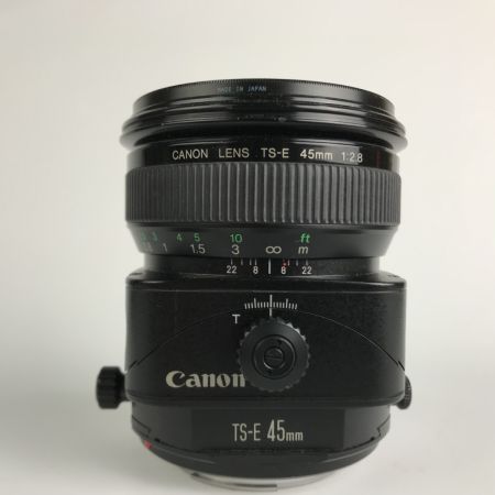  CANON キャノン ティルト・シフトレンズ TS-E  45mm F2.8 レンズフード付 TS-E  45mm F2.8