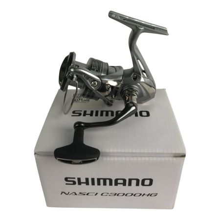  SHIMANO シマノ スピニングリール 21ナスキー C3000HG 043214 箱付