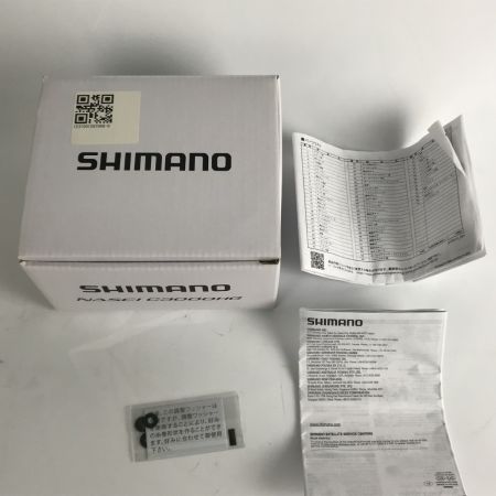  SHIMANO シマノ スピニングリール 21ナスキー C3000HG 043214 箱付