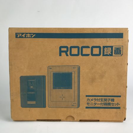  アイホン RECO録画 テレビドアホンセット カメラ付き玄関子機・モニター付き親機セット JL-12E 未使用品