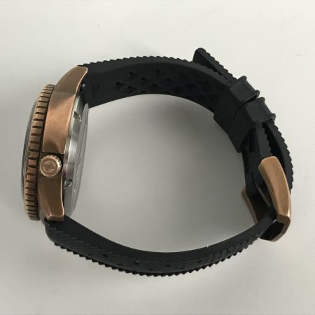  ZELOS [限定] Mako CUSN8 腕時計 ダイバーズウォッチ ラバー ネイビー x ブロンズ x ブラック