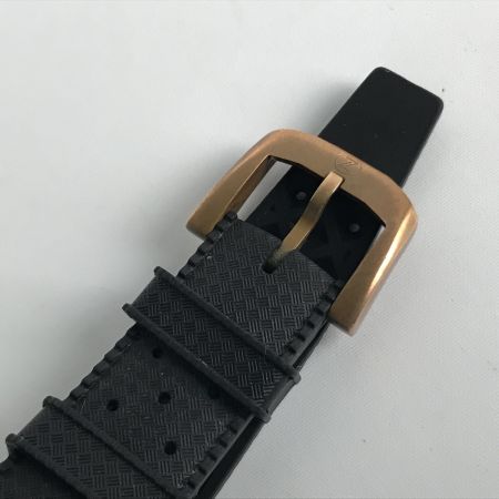  ZELOS [限定] Mako CUSN8 腕時計 ダイバーズウォッチ ラバー ネイビー x ブロンズ x ブラック