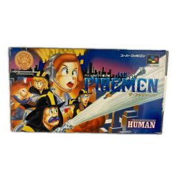 ■■ ヒューマン パニックソフト第2弾 ザ・ファイヤーメン スーパーファミコンソフト 箱付き Bランク