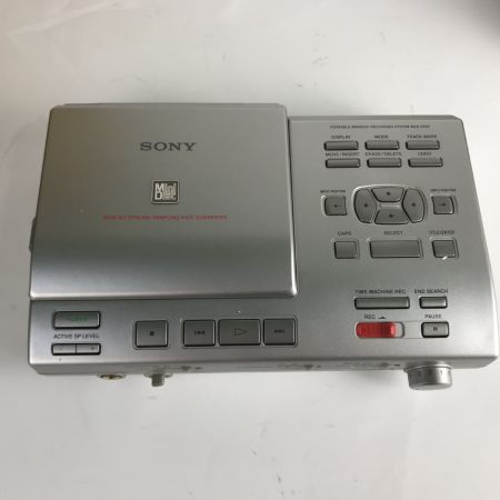  SONY ソニー ポータブルMDレコーダー MZ-R5ST ・MZP-1 MDラベルプリンター付 ジャンク品