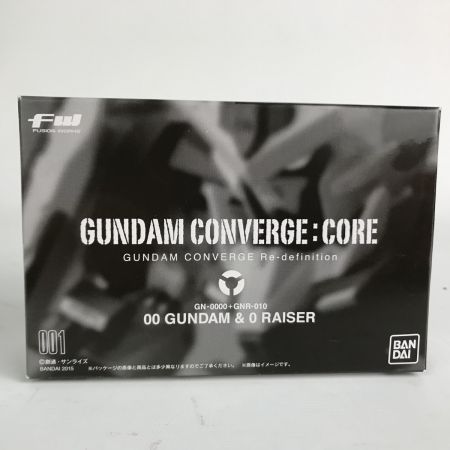  BANDAI バンダイ FW GUNDAM CONVERGE: CORE ダブルオーガンダム＆オーライザー 2317034