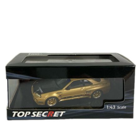  ixo TOP SECRET R34 Gold 1:43 東京オートサロン2026限定 CLC-KBTS001 ゴールド