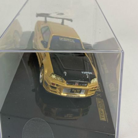  ixo TOP SECRET R34 Gold 1:43 東京オートサロン2026限定 CLC-KBTS001 ゴールド