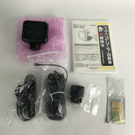  COMTEC ドライブレコーダー 360度カメラ＋リヤカメラ 日本製 ZDR037 未使用品