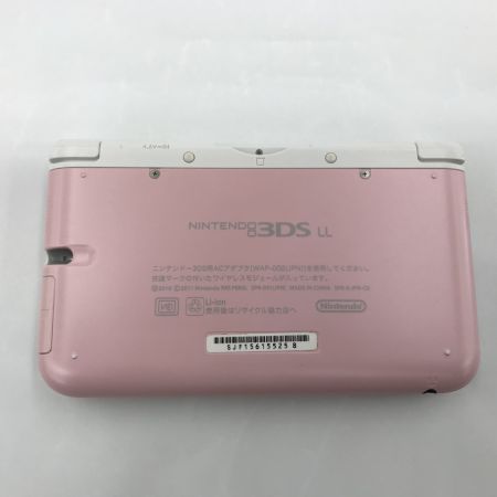  Nintendo ニンテンドウ 3DS LL 動作品 SPR-001 ピンク 本体のみ