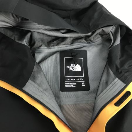  THE NORTH FACE ザノースフェイス  FL ドリズル ジャケット SIZE XL NP12014 ブラック×イエロー