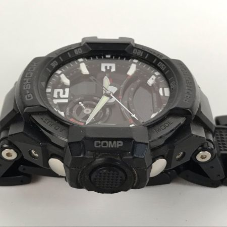  CASIO カシオ G-SHOCK Gショック 腕時計 デジアナウォッチ ステンレススチール GA-1000FC ブラック