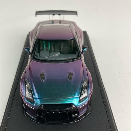   イグニッションモデル 1/43 PANDEM(パンデム) R35 GT-R 1154 パープル x グリーン