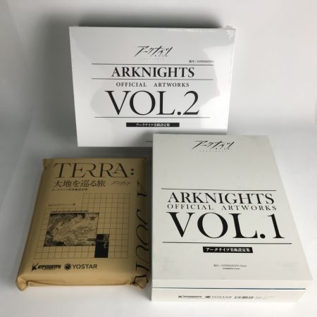   アークナイツまとめ 大地を巡る旅/美術設定集VOL.1/美術設定集VOL.2 ARKNIGHTS