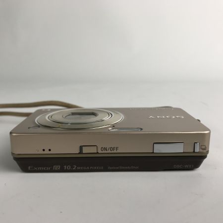  SONY ソニー コンパクトデジタルカメラ サイバーショット DSC-WX1 ゴールド 専用電池・充電器付 動作品