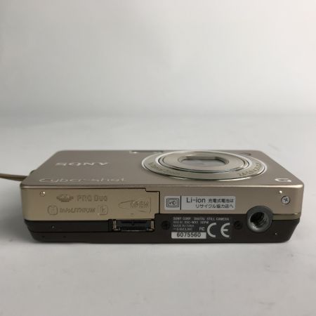  SONY ソニー コンパクトデジタルカメラ サイバーショット DSC-WX1 ゴールド 専用電池・充電器付 動作品