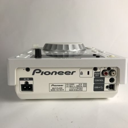  Pioneer パイオニア DJ用CDプレーヤー CDJ-350 ホワイト 動作品
