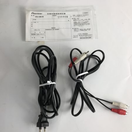  Pioneer パイオニア DJ用CDプレーヤー CDJ-350 ホワイト 動作品