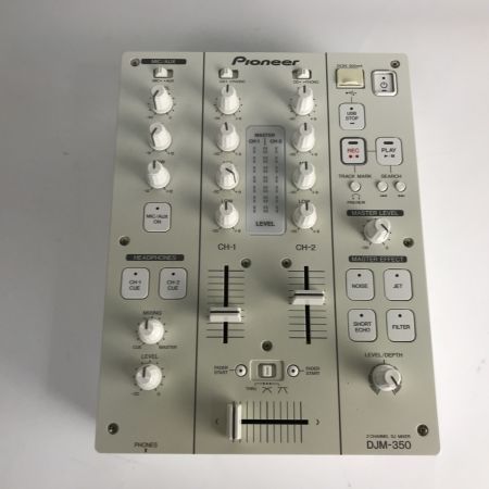  Pioneer パイオニア DJミキサー DJM-350  ホワイト 箱付