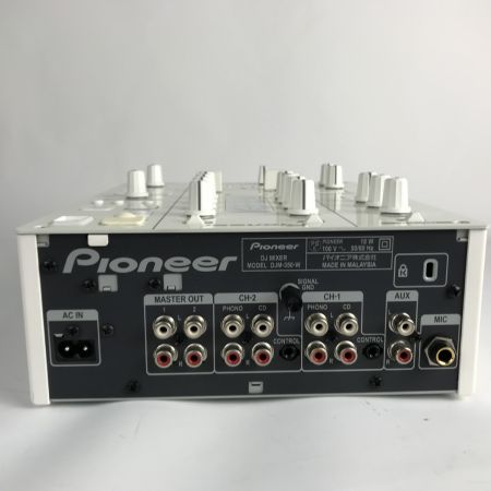  Pioneer パイオニア DJミキサー DJM-350  ホワイト 箱付