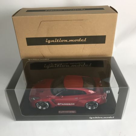  イグニッションモデル PANDEM R35 ignition model GT-R 1/18 レッド