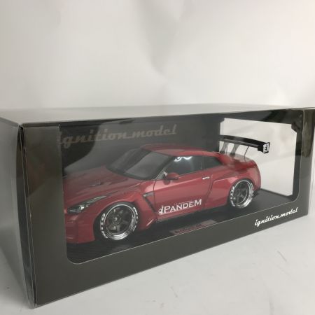   イグニッションモデル PANDEM R35 ignition model GT-R 1/18 レッド
