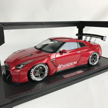   イグニッションモデル PANDEM R35 ignition model GT-R 1/18 レッド