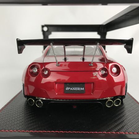   イグニッションモデル PANDEM R35 ignition model GT-R 1/18 レッド