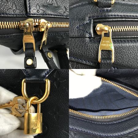 LOUIS VUITTON ルイヴィトン モノグラム アンプラント ルミニューズPM 2WAYバッグ M41065 ブラック