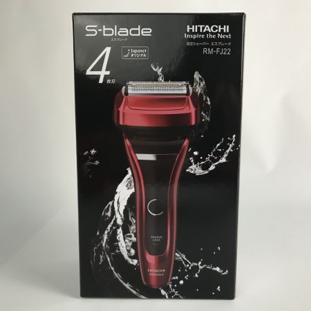  HITACHI 日立 【未使用品】エスブレード S-blade 替刃(K-FJ31)1個付き シェーバー本体 ４枚刃 RM-FJ22