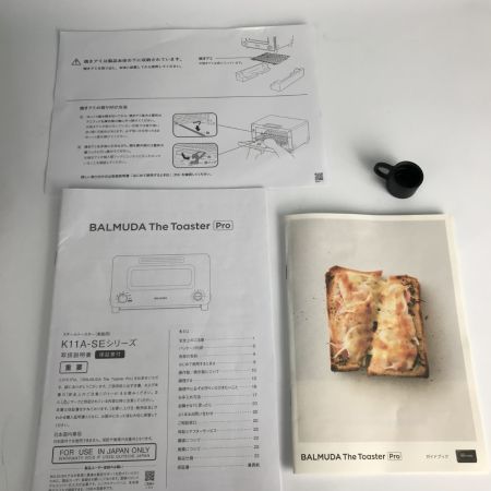  BALMUDA バルミューダ ザ・トースター プロモデル スチームトースター 2025年製 K11A-SE ブラック