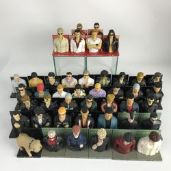 ■■  クローズ×WORST 胸像フィギュアまとめ デ・ニーロ/九能龍信/坊屋春道/木島好一/古川修等 43体 Bランク