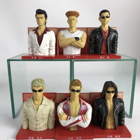   クローズ×WORST 胸像フィギュアまとめ デ・ニーロ/九能龍信/坊屋春道/木島好一/古川修等 43体