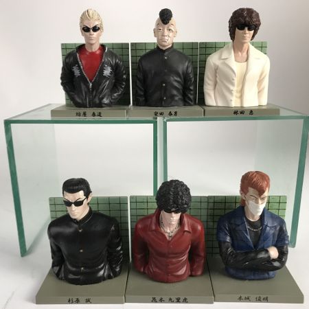   クローズ×WORST 胸像フィギュアまとめ デ・ニーロ/九能龍信/坊屋春道/木島好一/古川修等 43体