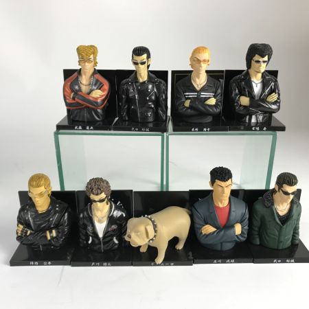   クローズ×WORST 胸像フィギュアまとめ デ・ニーロ/九能龍信/坊屋春道/木島好一/古川修等 43体