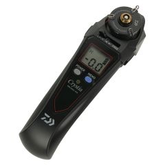  DAIWA ダイワ クリスティア ワカサギ Crystia ワカサギリール 尻手ロープ付 マットブラック 動作品 Aランク