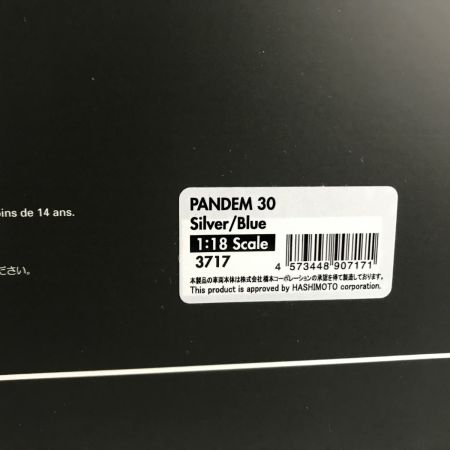   イグニッションモデル PANDEM 30 Silver/Blue 1/18 3717
