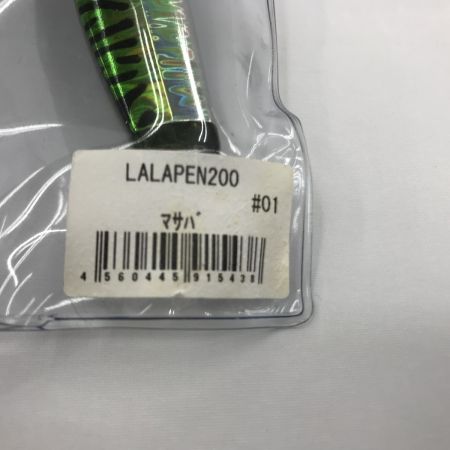  JUMPRIZE LALAPEN 200 ジャンプライズ ララペン ♯01 マサバ