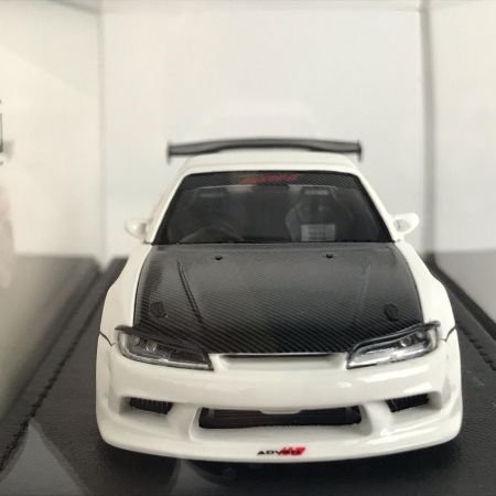   イグニッションモデル 1/43 VERTEX S15 シルビア White With Engine 2134