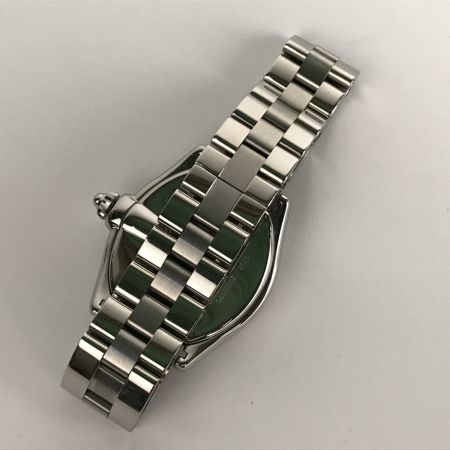 Cartier カルティエ 腕時計 ロードスター SM W62017V3 2675 ピンク x シルバー ベルト2本・コマ付属