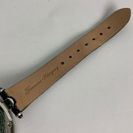  BIJOUMONTRE(ビジュモンントレ) 【限定666本】腕時計 エイ皮 481/666 メレダイヤ入り BM 8610T