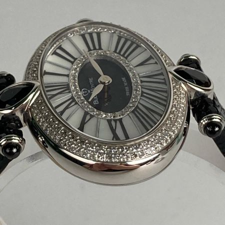  BIJOUMONTRE(ビジュモンントレ) 【限定666本】腕時計 エイ皮 481/666 メレダイヤ入り BM 8610T